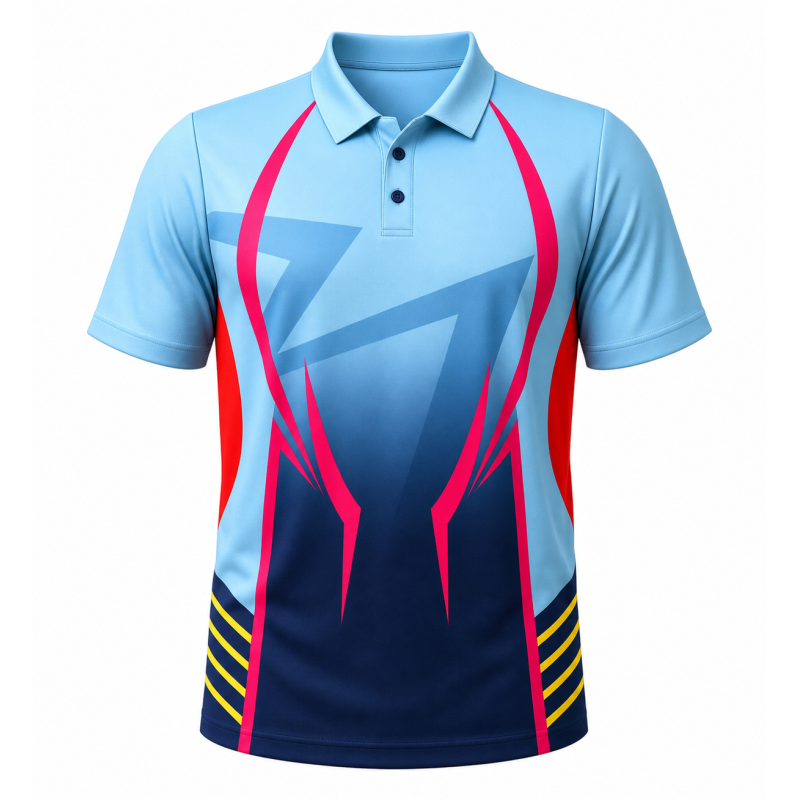 Whitedot Printed Team Wear - 100% Dry fit Polyester - Personalize it with your name & club logo - 540028 Whitedot Printed Team Wear - 100% Dry fit Polyester - Personalize it with your name & club logo - 540028