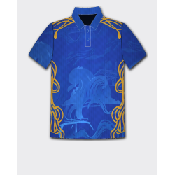 Whitedot Printed Team Wear - 100% Dry fit Polyester - Personalize it with your name & club logo - 540031