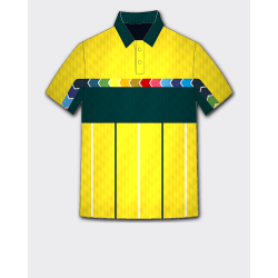 Whitedot Printed Team Wear - 100% Dry fit Polyester - Personalize it with your name & club logo - 540033