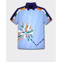 Whitedot Printed Team Wear - 100% Dry fit Polyester - Personalize it with your name & club logo - 540037