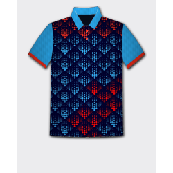 Whitedot Printed Team Wear - 100% Dry fit Polyester - Personalize it with your name & club logo - 540039
