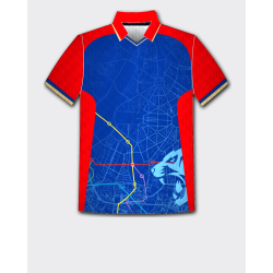 Whitedot Printed Team Wear - 100% Dry fit Polyester - Personalize it with your name & club logo - 540060