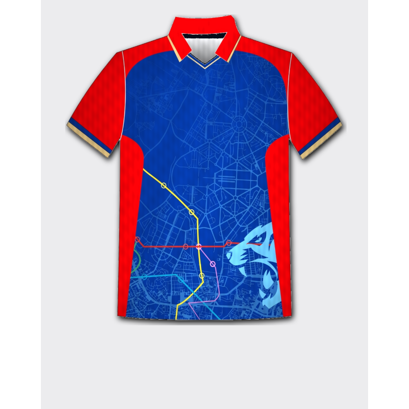 Whitedot Printed Team Wear - 100% Dry fit Polyester - Personalize it with your name & club logo - 540060 Whitedot Printed Team Wear - 100% Dry fit Polyester - Personalize it with your name & club logo - 540060
