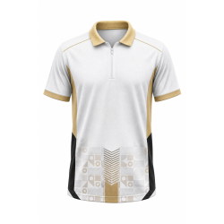 Whitedot Printed Team Wear - 100% Dry fit Polyester - Personalize it with your name & club logo - 540137