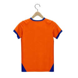 Whitedot Starz Junior Orange T-shirt and Blue Shorts Set Whitedot Starz Junior Orange T-shirt and Blue Shorts Set