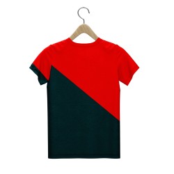 Whitedot Starz Junior Red T-shirt and Green Shorts Set Whitedot Starz Junior Red T-shirt and Green Shorts Set