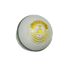 Whitedot Summer White Cricket Leather Ball - 50 Over Plus Whitedot Summer White Cricket Leather Ball - 50 Over Plus