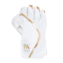 Whitedot Summer Wicket Keeping Gloves - White