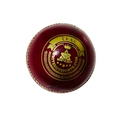 Whitedot Teal Red Cricket Leather Ball - 10 Over Whitedot Teal Red Cricket Leather Ball - 10 Over