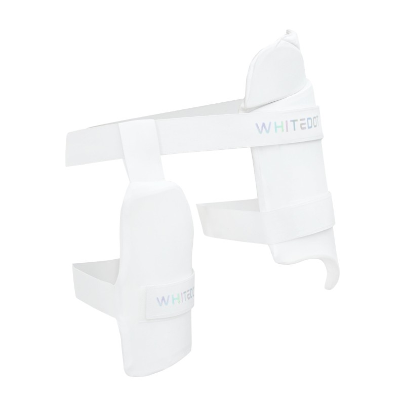 Whitedot White Combo Cricket Thigh Guard Whitedot White Combo Cricket Thigh Guard