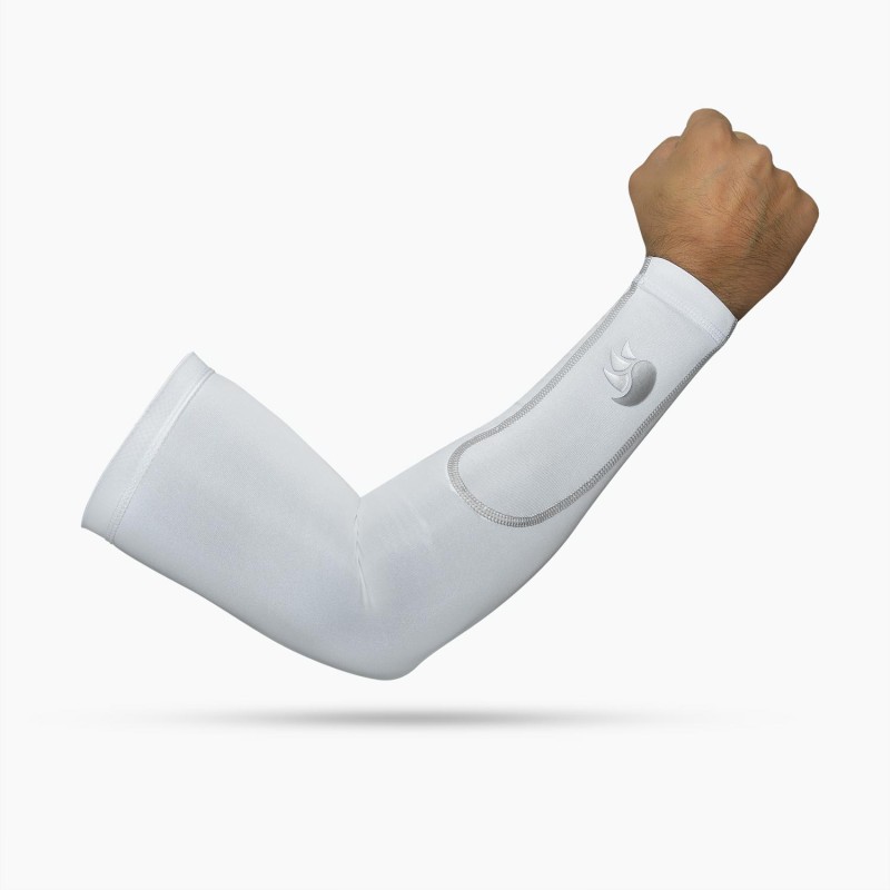DSC Arm Sleeve Compression White, Large DSC Arm Sleeve Compression White, Large