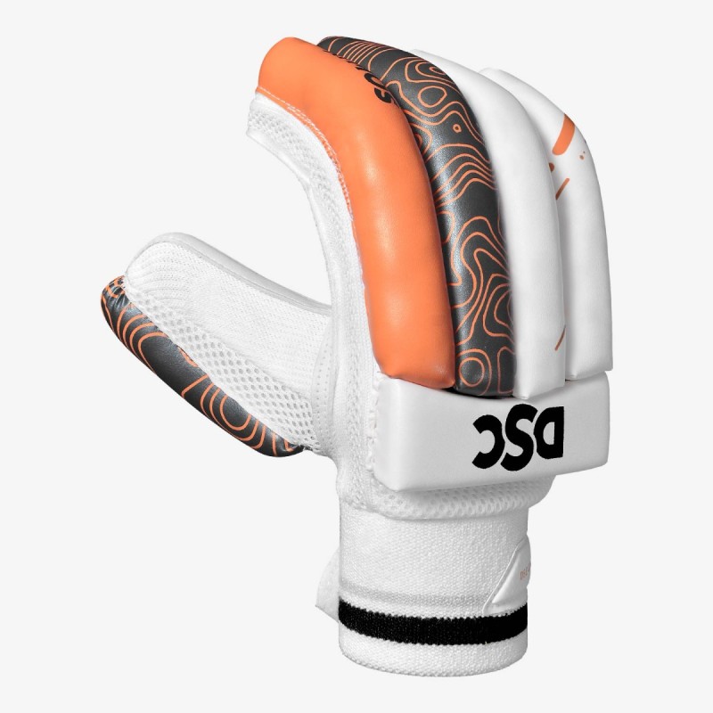 DSC Atmos Batting Gloves (Grey/Orange) DSC Atmos Batting Gloves (Grey/Orange)