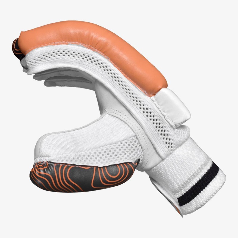 DSC Atmos Batting Gloves (Grey/Orange), Mens Right DSC Atmos Batting Gloves (Grey/Orange), Mens Right