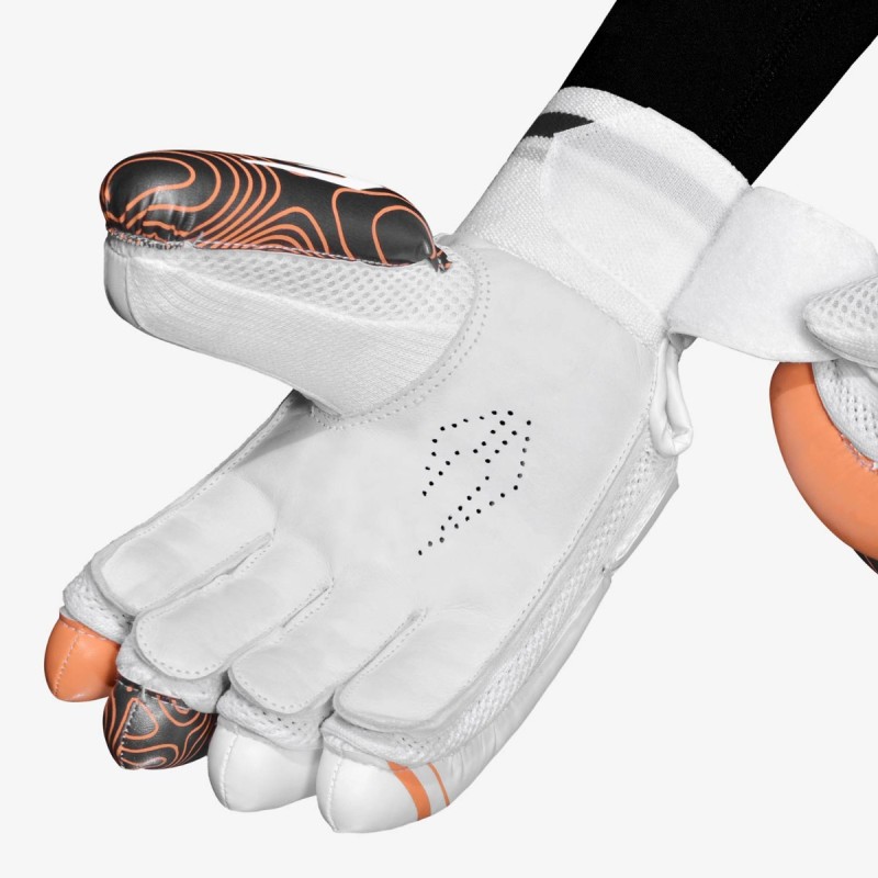 DSC Atmos Batting Gloves (Grey/Orange), Mens Right DSC Atmos Batting Gloves (Grey/Orange), Mens Right