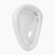 DSC Attitude Abdominal Guard Boys, White