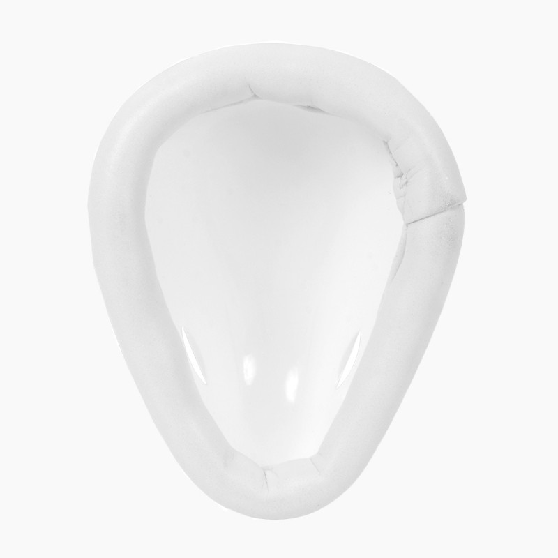 DSC Attitude Abdominal Guard Boys, White