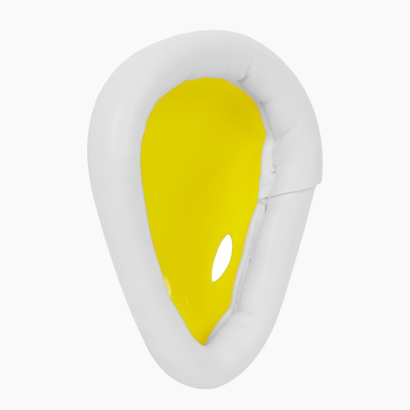 DSC Attitude Abdominal Guard Boys, Yellow