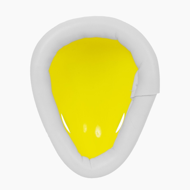 DSC Attitude Abdominal Guard Boys, Yellow
