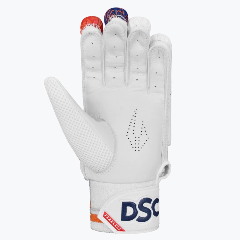 DSC Attitude Batting Gloves (Red/Blue), Youth Left DSC Attitude Batting Gloves (Red/Blue), Youth Left