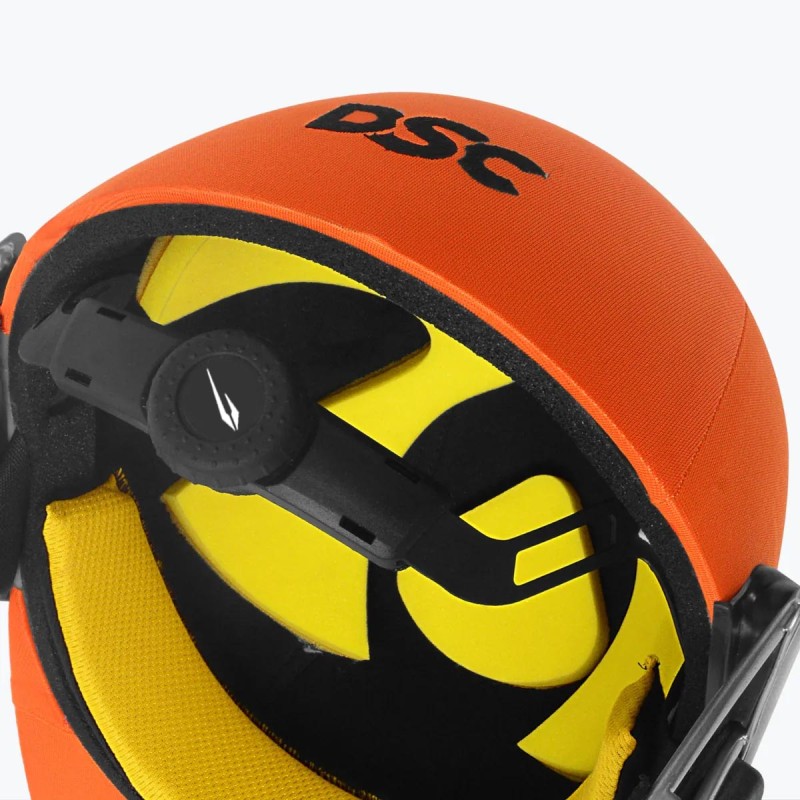 DSC Avenger Pro 2.0 Cricket Helmet, Orange, Large DSC Avenger Pro 2.0 Cricket Helmet, Orange, Large