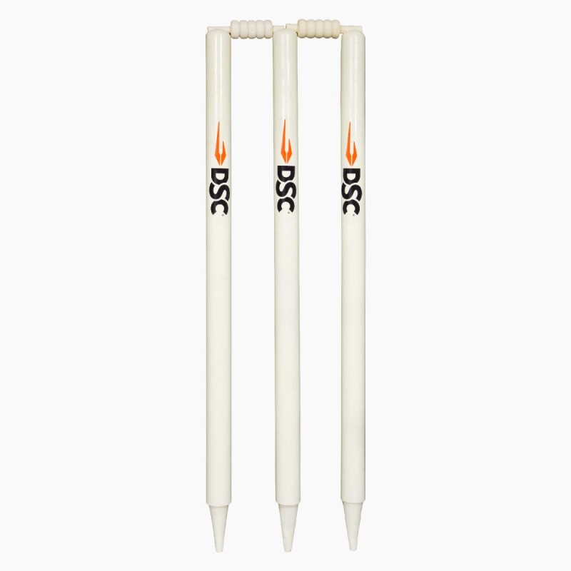 DSC Bleached and Polished Cricket Stumps DSC Bleached and Polished Cricket Stumps