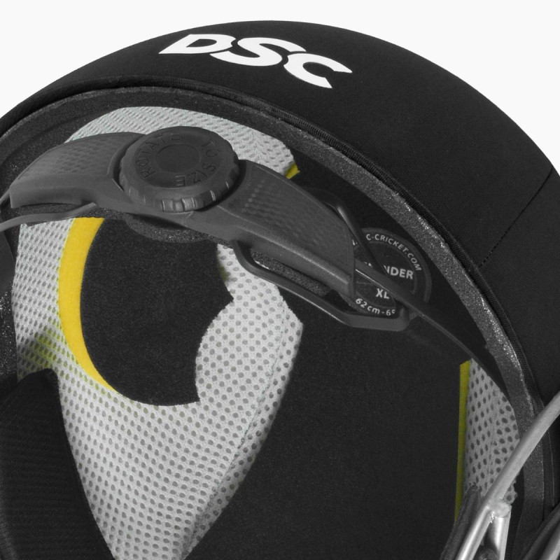 DSC Defender 2.0 Cricket Helmet, Black, Large DSC Defender 2.0 Cricket Helmet, Black, Large