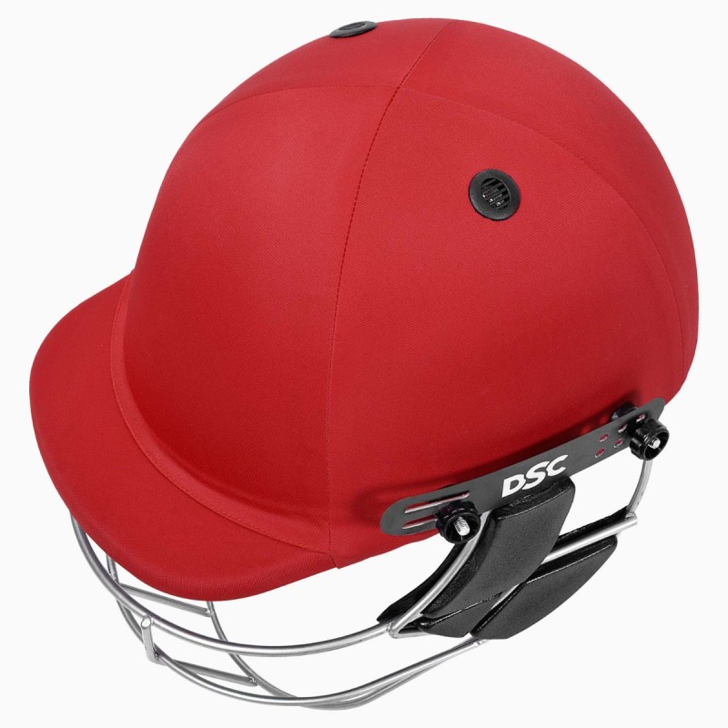 DSC Defender 2.0 Cricket Helmet, Red, Large DSC Defender 2.0 Cricket Helmet, Red, Large