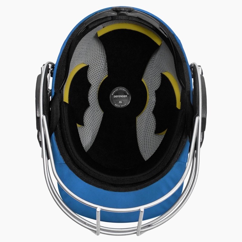 DSC Defender 2.0 Cricket Helmet, Royal Blue, Large DSC Defender 2.0 Cricket Helmet, Royal Blue, Large