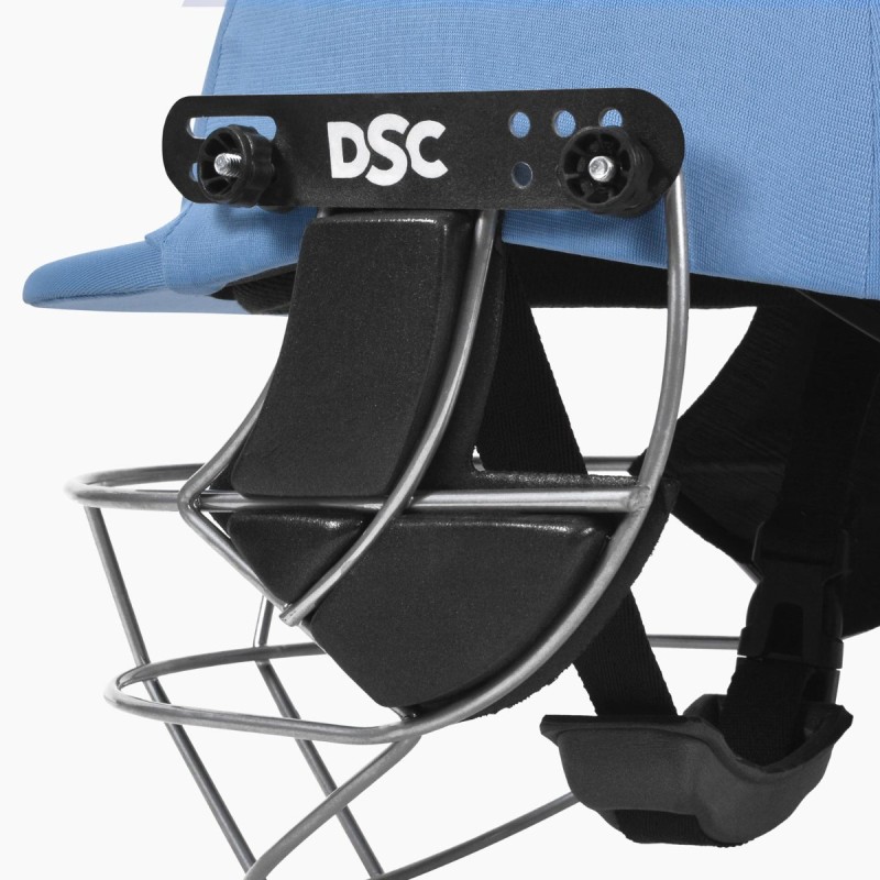 DSC Defender 2.0 Cricket Helmet, Sky Blue, Large DSC Defender 2.0 Cricket Helmet, Sky Blue, Large