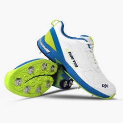 DSC Drifter Cricket Shoes (Royal Blue / Yellow)