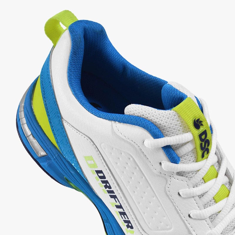 DSC Drifter Cricket Shoes (Royal Blue / Yellow)