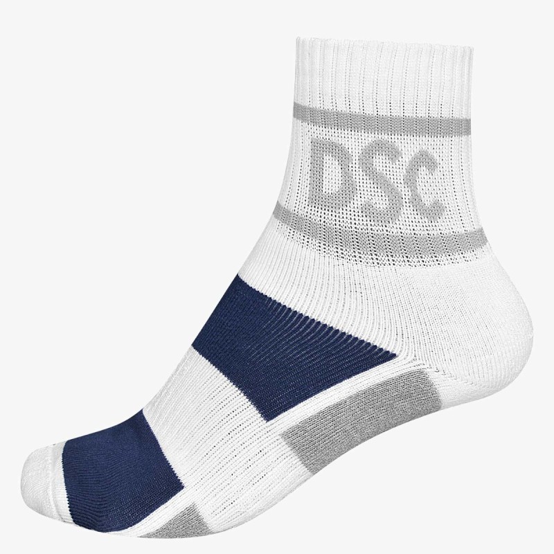 DSC DSC 05 Cricket Socks (White/Navy/Grey Melange)