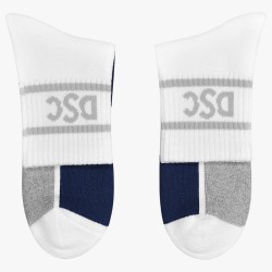 DSC DSC 05 Cricket Socks (White/Navy/Grey Melange) DSC DSC 05 Cricket Socks (White/Navy/Grey Melange)