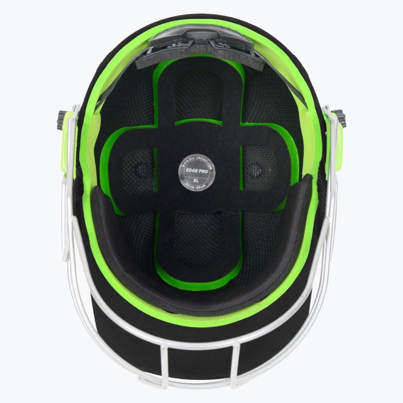 DSC Edge Pro Cricket Helmet, Black DSC Edge Pro Cricket Helmet, Black
