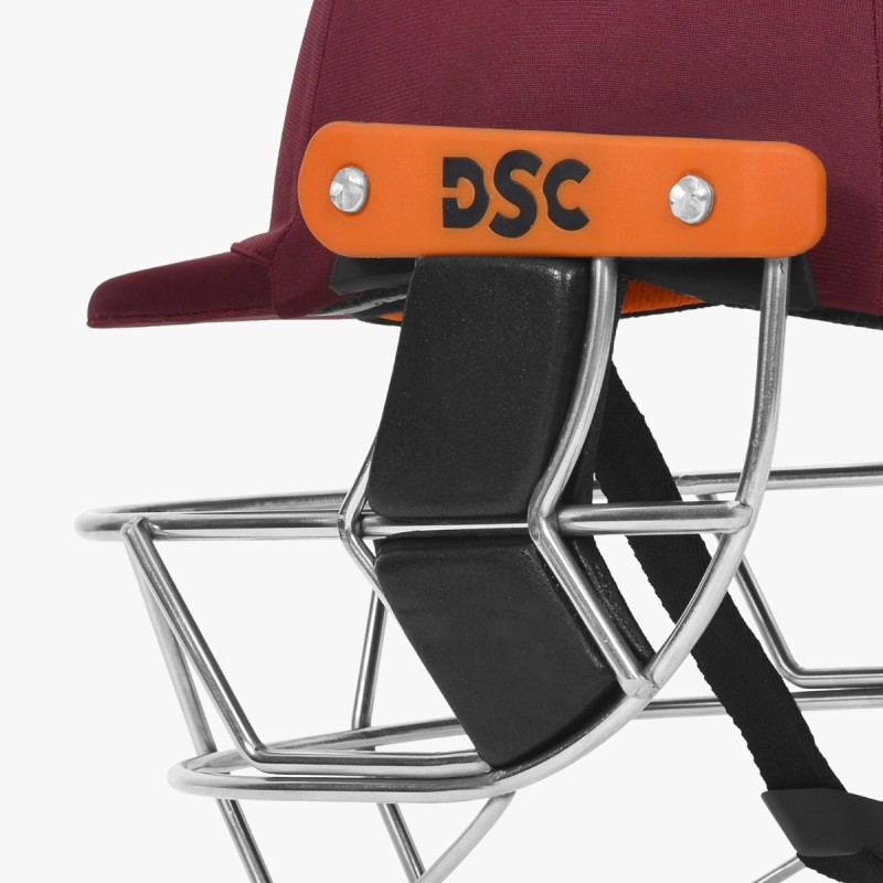 DSC Empra SS Cricket Helmet, Maroon, Large DSC Empra SS Cricket Helmet, Maroon, Large