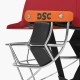 DSC Empra SS Cricket Helmet, Red, Large DSC Empra SS Cricket Helmet, Red, Large