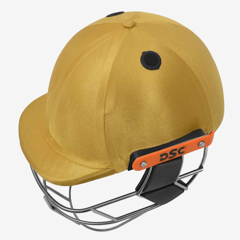 DSC Empra Titanium Cricket Helmet, Gold, Large DSC Empra Titanium Cricket Helmet, Gold, Large
