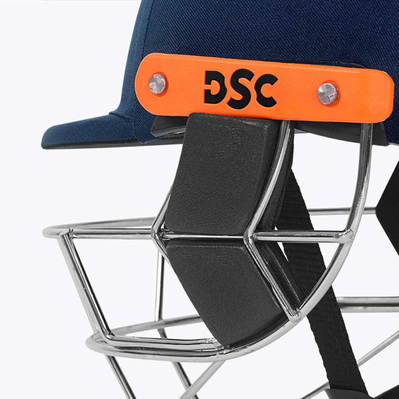 DSC Empra Titanium Cricket Helmet, Navy, Large DSC Empra Titanium Cricket Helmet, Navy, Large