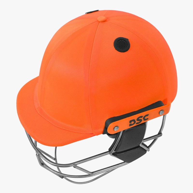DSC Empra Titanium Cricket Helmet, Orange, Large DSC Empra Titanium Cricket Helmet, Orange, Large