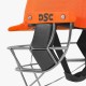 DSC Empra Titanium Cricket Helmet, Orange, Large DSC Empra Titanium Cricket Helmet, Orange, Large