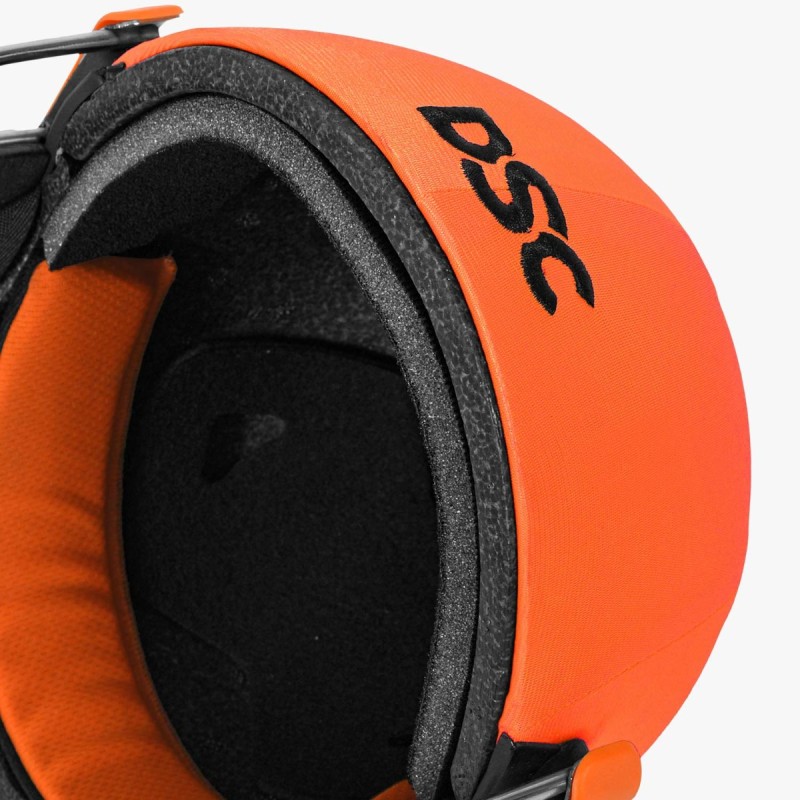 DSC Empra Titanium Cricket Helmet, Orange, Large DSC Empra Titanium Cricket Helmet, Orange, Large