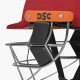 DSC Empra Titanium Cricket Helmet, Red, Large DSC Empra Titanium Cricket Helmet, Red, Large