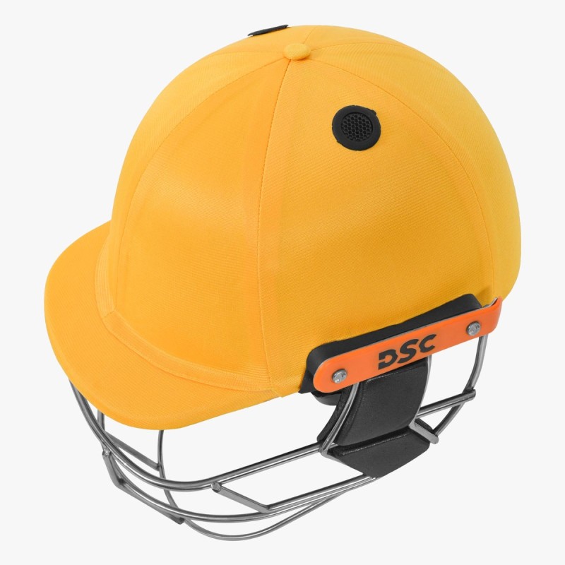 DSC Empra Titanium Cricket Helmet, Yellow, Large DSC Empra Titanium Cricket Helmet, Yellow, Large
