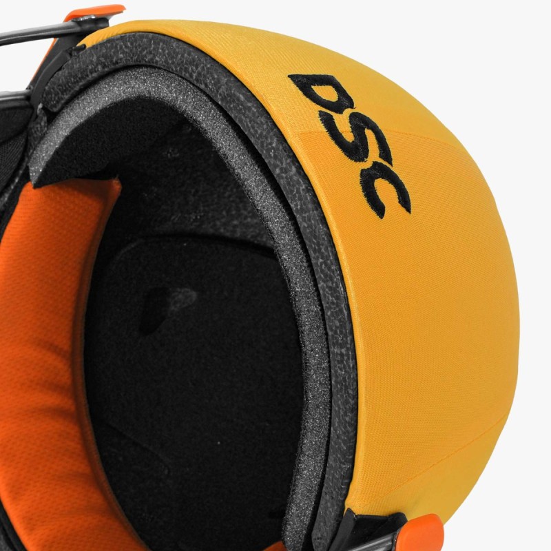 DSC Empra Titanium Cricket Helmet, Yellow, Large DSC Empra Titanium Cricket Helmet, Yellow, Large