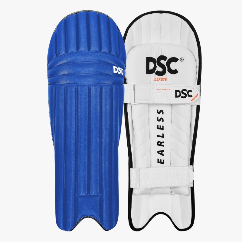 DSC Flex Lite Moulded Batting Leg Guard (Royal Blue) DSC Flex Lite Moulded Batting Leg Guard (Royal Blue)