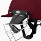 DSC Fort 44 Lite Titanium Cricket Helmet, Maroon, Large DSC Fort 44 Lite Titanium Cricket Helmet, Maroon, Large