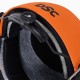 DSC Fort 44 Lite Titanium Cricket Helmet, Orange, Large DSC Fort 44 Lite Titanium Cricket Helmet, Orange, Large