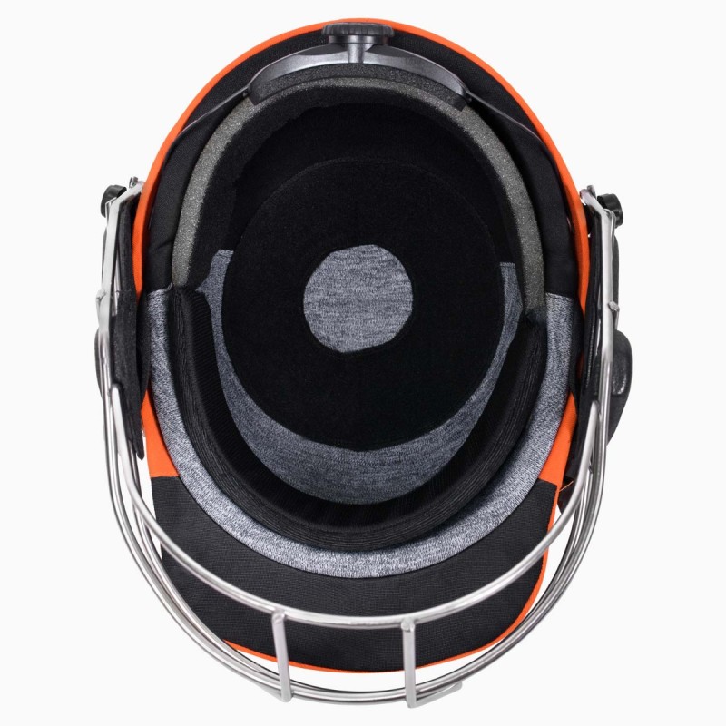 DSC Fort 44 Lite Titanium Cricket Helmet, Orange, Large DSC Fort 44 Lite Titanium Cricket Helmet, Orange, Large