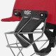 DSC Fort 44 Lite Titanium Cricket Helmet, Red, XS DSC Fort 44 Lite Titanium Cricket Helmet, Red, XS