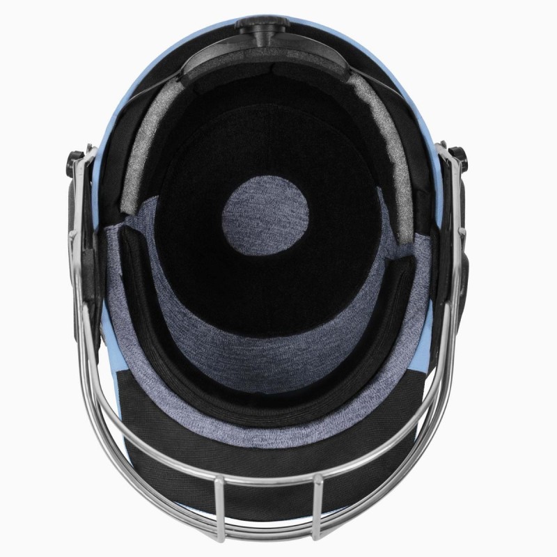 DSC Fort 44 Lite Titanium Cricket Helmet, Sky Blue, Large DSC Fort 44 Lite Titanium Cricket Helmet, Sky Blue, Large